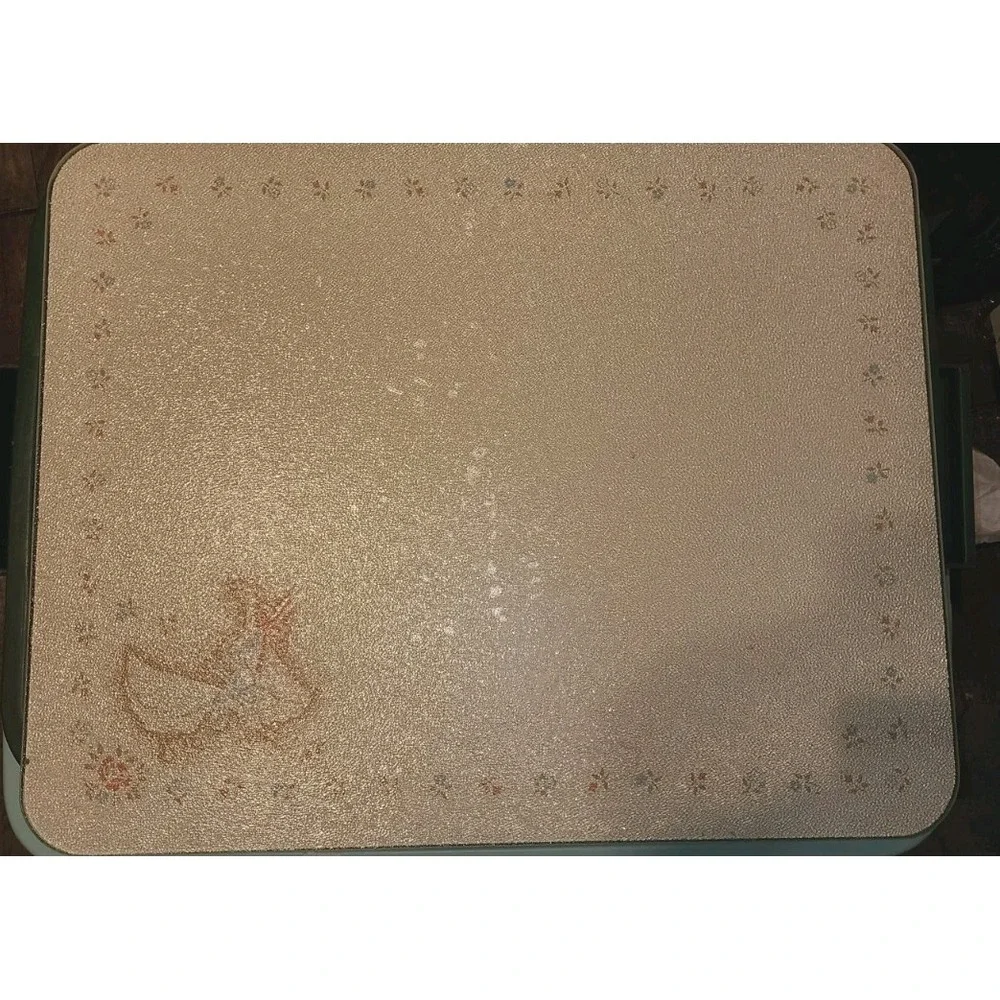 Vintage Corning Counter Saver Glass Cutting Board Goose 16x20 Cottagecore Granny